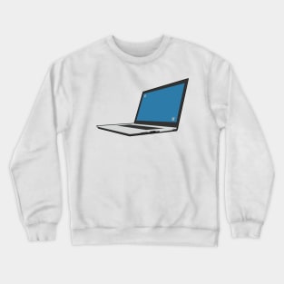 Laptop Computer Keyboard PC Notebook Gift Idea Crewneck Sweatshirt
